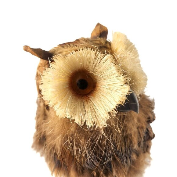 Decorative Owl Figurine wreaths DIY crafts, shelves, desks, or nature-themed dis - Picture 10 of 10